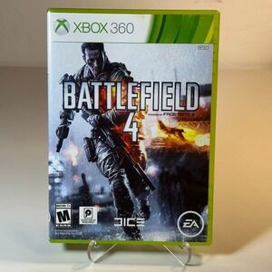 Xbox 360 Battlefield 4 Game Disc 1 and Disc 2‎ with Case